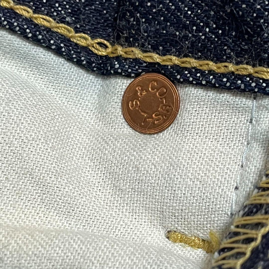 Levi's 702 xx 99年製 BIG E J22 W28 L36 濃紺 - メルカリ