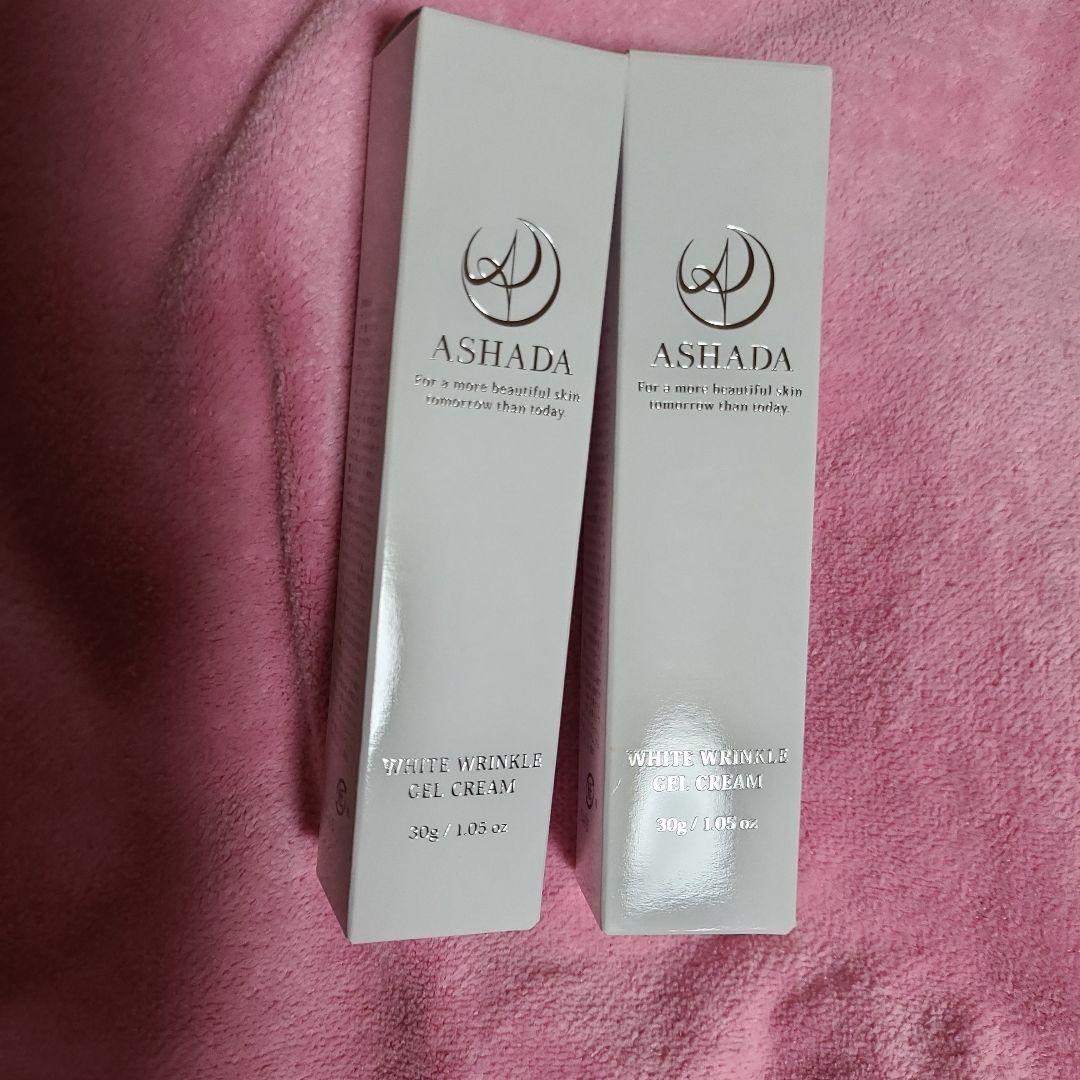 値下げASHADA WHITE WRINKLE GEL CREAM 30g×２本