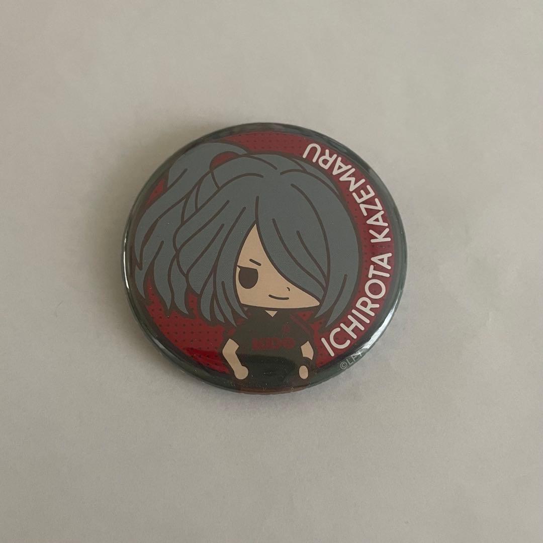 イナズマイレブン 缶バッジ 風丸一郎太 灰崎凌兵 雷門中エンブレム 3個