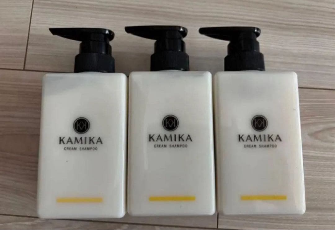 KAMIKA カミカ オールインワンクリームシャンプー 本体400g×3個