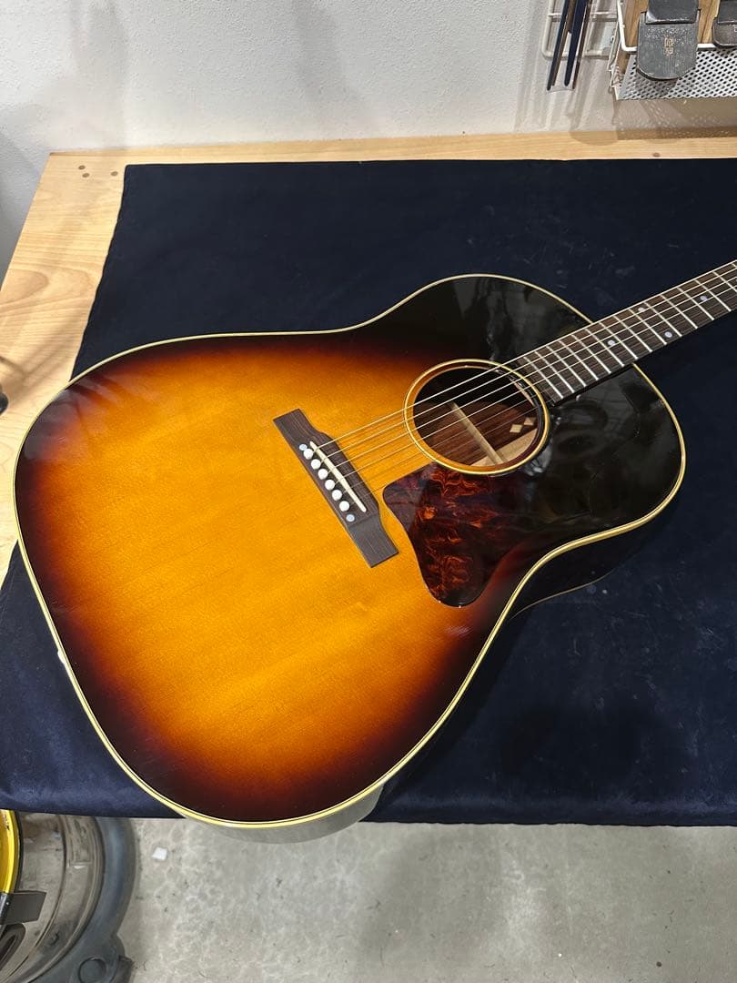 個人製作　j-45コピーモデル　2025年7月完成 60s J-45 Original Viper Blue 2024: アコースティックギター｜三木