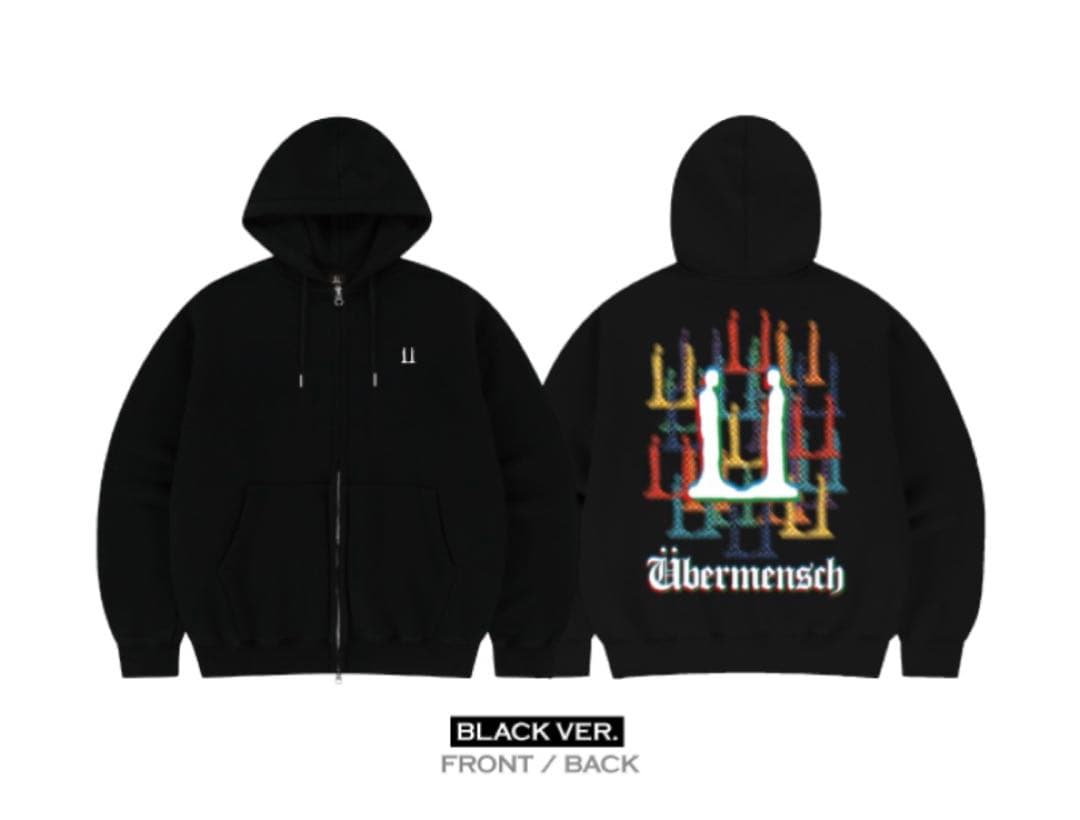 J　G-DRAGON Übermensch ジップパーカー