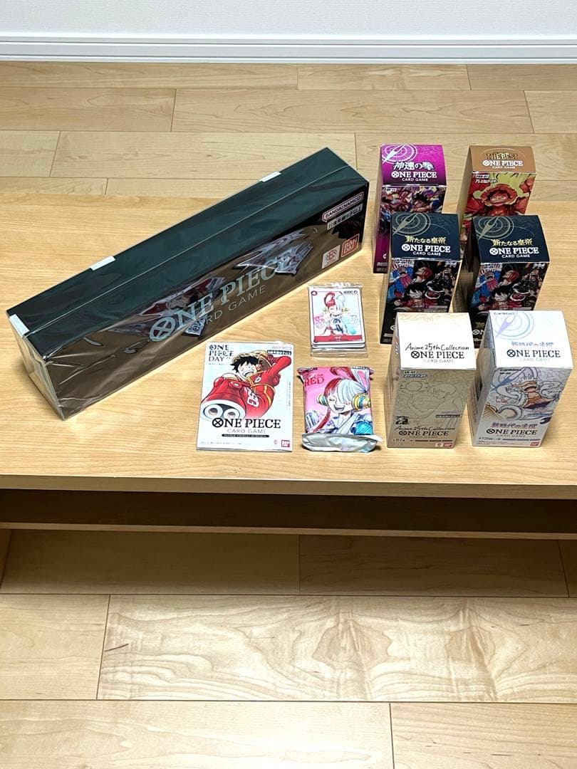 新時代の主役等　ONE PIECE ワンピースカード　9セット 未開封テープ付