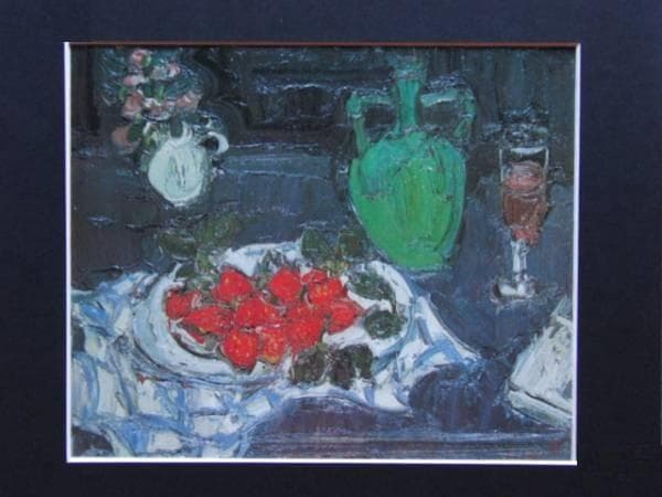 アンドレ・コタボ、【静物】、希少な額装用画集より、新品額装付、状態良好