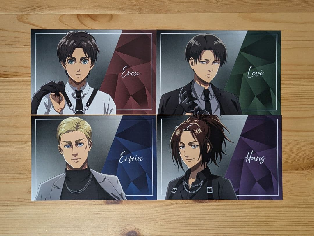 進撃の巨人 特典ポストカード セット - メルカリ