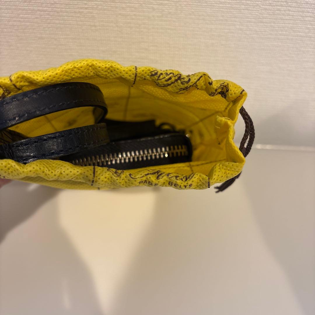 極美品 新品 フェリージ 1094/SA ネックストラップ付ウォレット