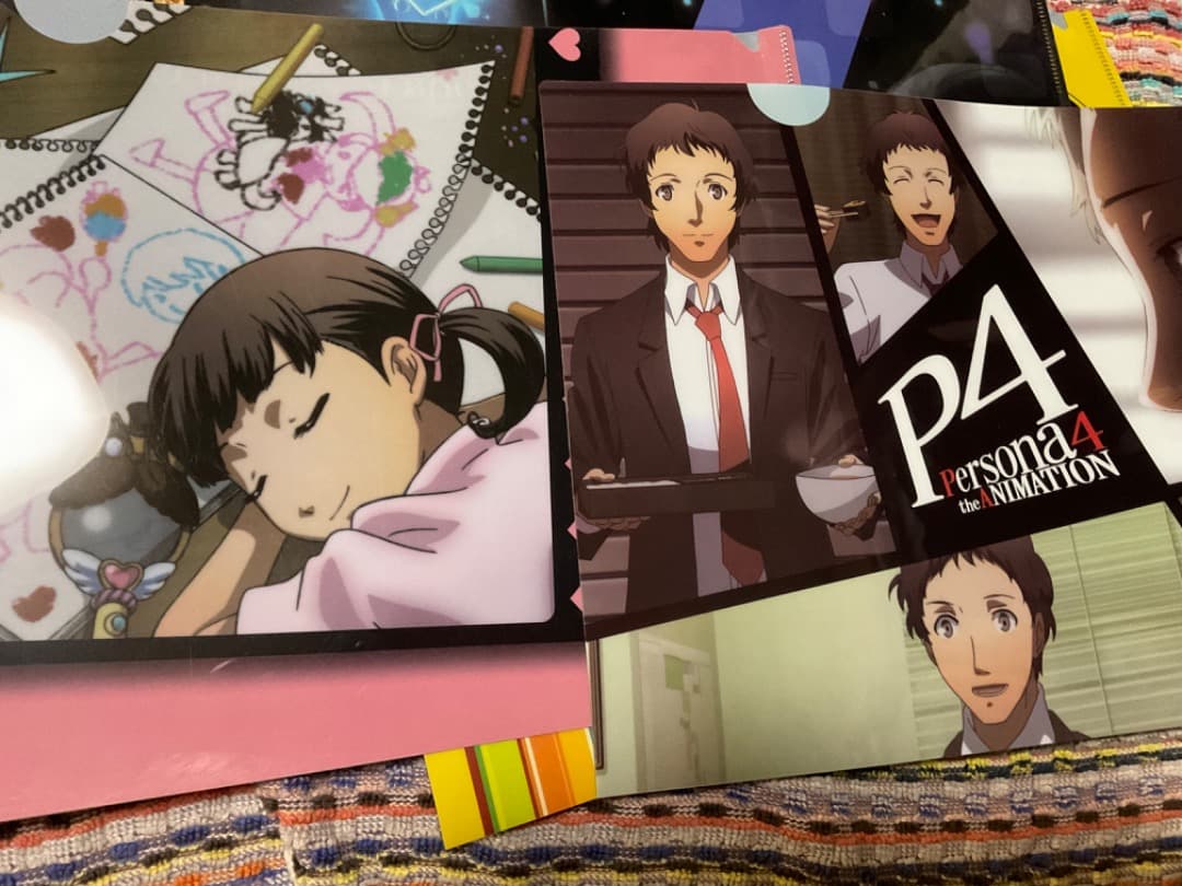 ペルソナ4 theANIMATION クリアファイル 足立透 堂島菜々子 - メルカリ