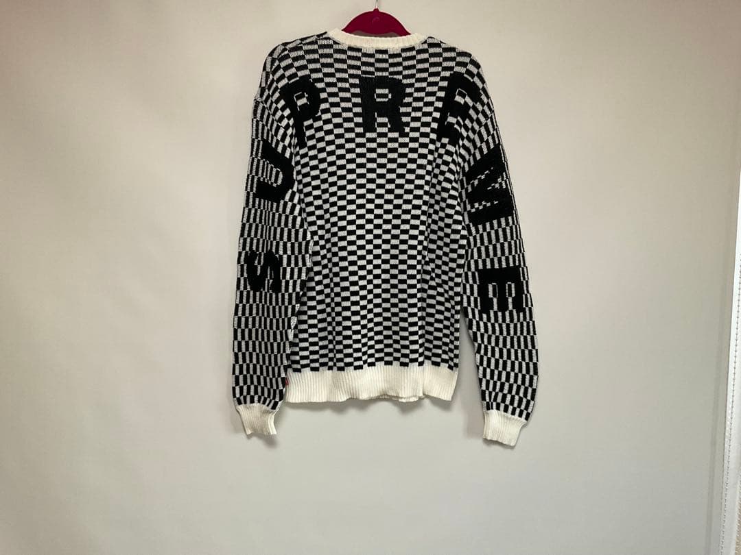 w*d様 Supreme Back Logo Sweater M シュプリーム