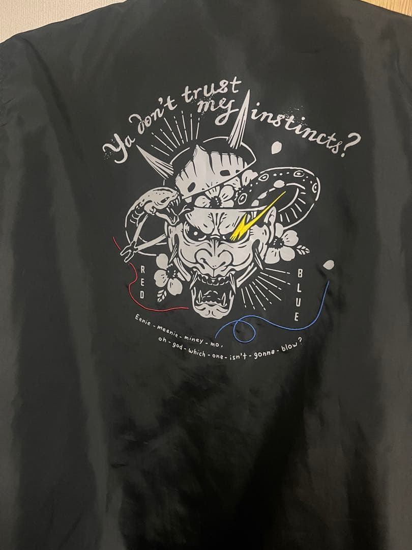 真島吾朗　龍が如く　SuperGroupies コーチジャケット XL