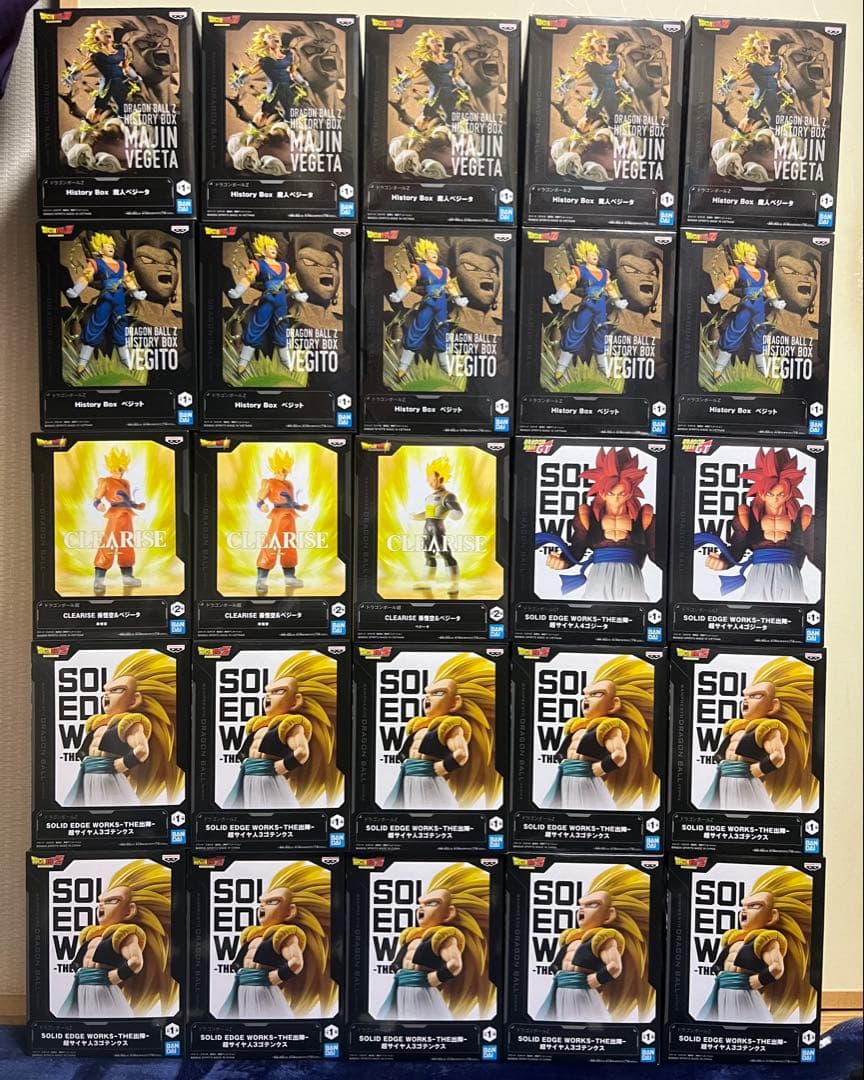 ドラゴンボールフィギュア　魔人ベジータ　ベジット　ゴジータ　ゴテンクス等