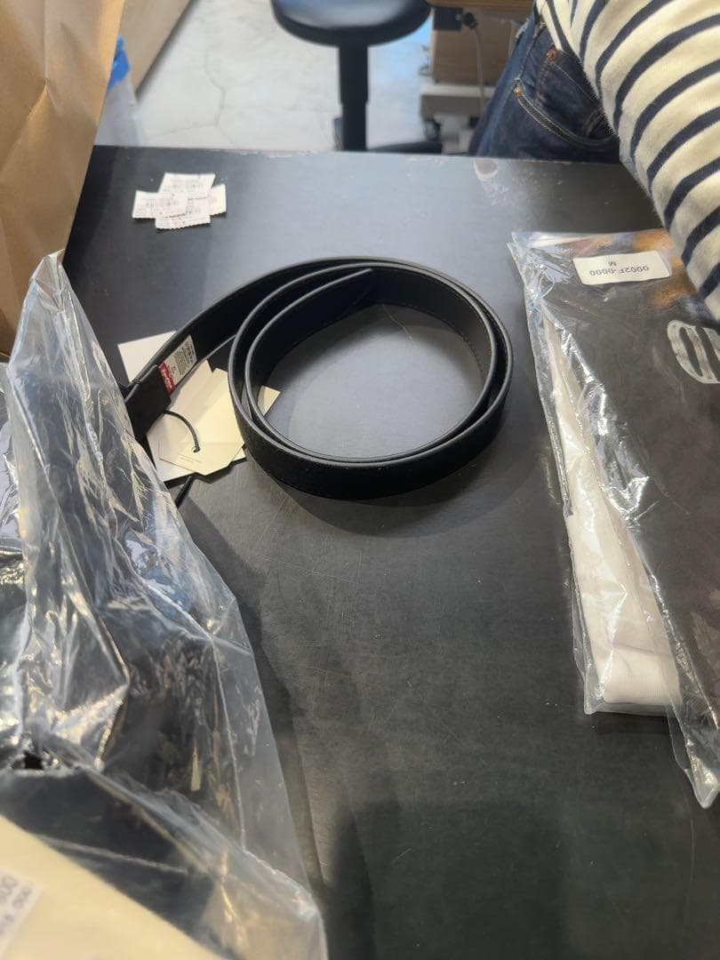 リーバイス x ジョウンド ベルト \"ブラック\" Lサイズ