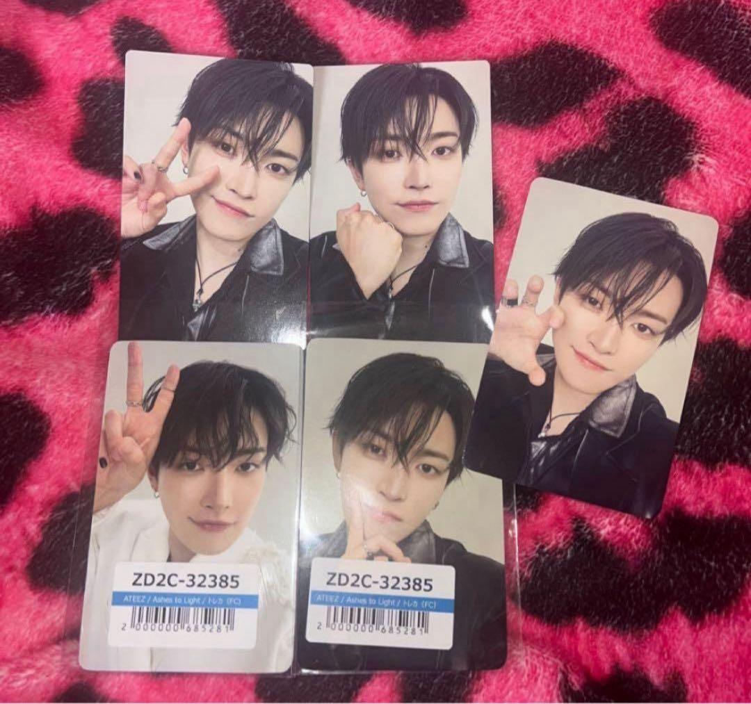 ATEEZ ホンジュン Ashes to Light トレカ 5枚 - メルカリ