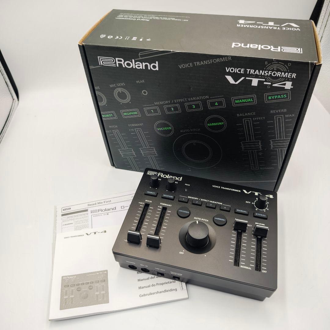 美品】Roland VT-4 ボイストランスフォーマー - メルカリ