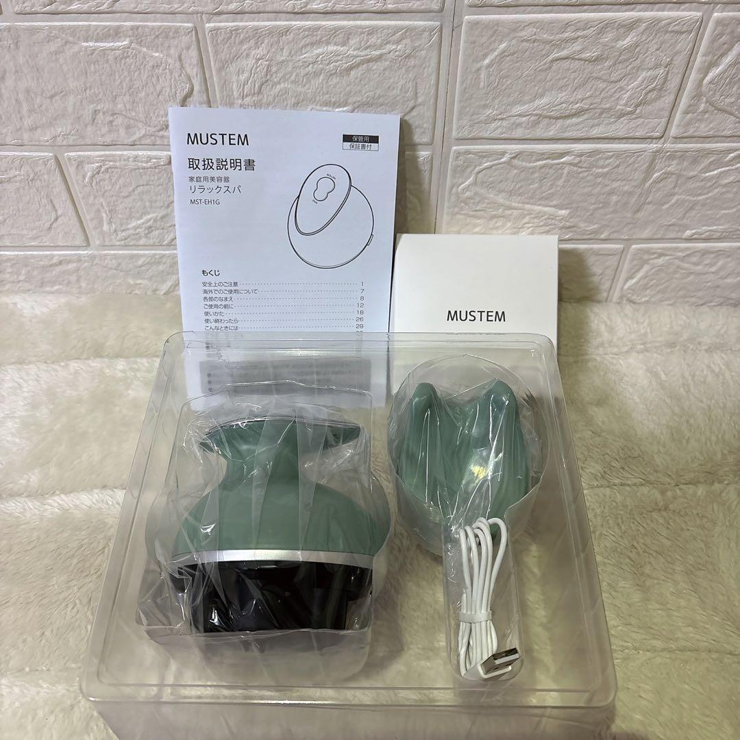 Ｓ☆mustem スカルプブラシ MST-EHG グリーン