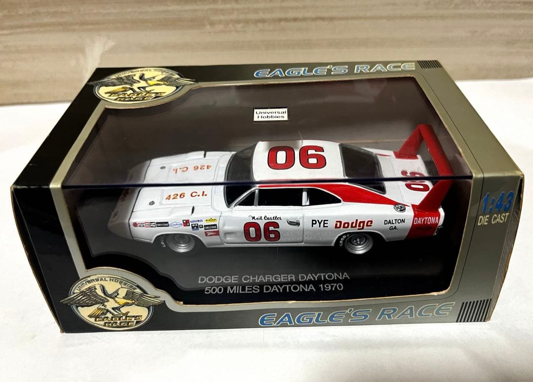 イーグルレース1/43 DODGE CHARGER DAYTONA 500マイル