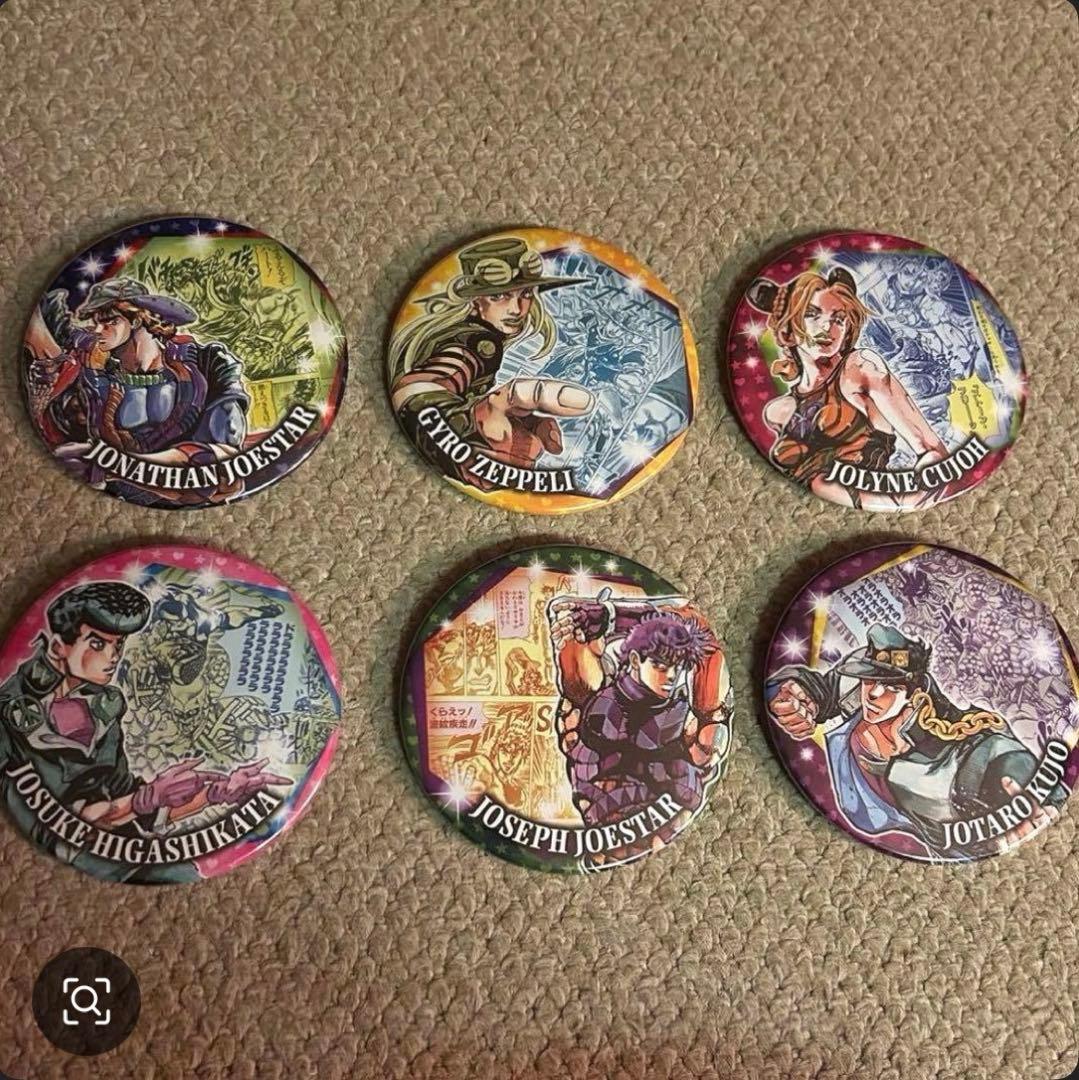 楽一番公式アカウント 03 入れ忘れ　缶バッチ　仗助