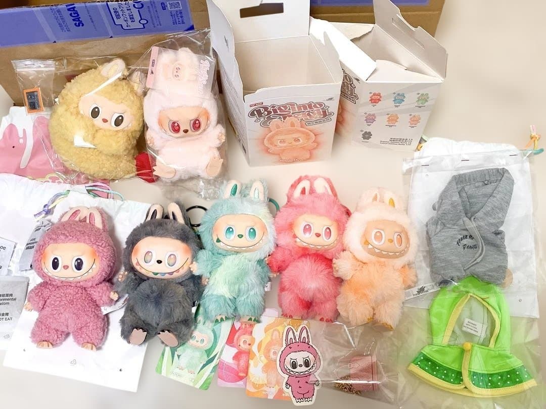 ラブブ　LABUBU セット　エナジー、マカロン、エビフライ他