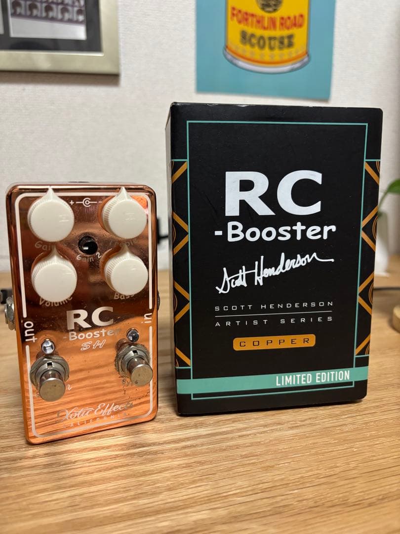 Xotic RC BOOSTER SHモデル