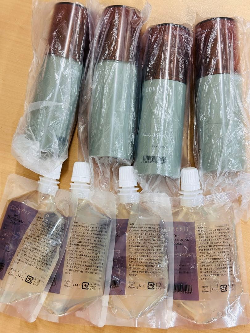 Face-Keeperジェルミスト化粧水（専用ボトル付き）4組セット