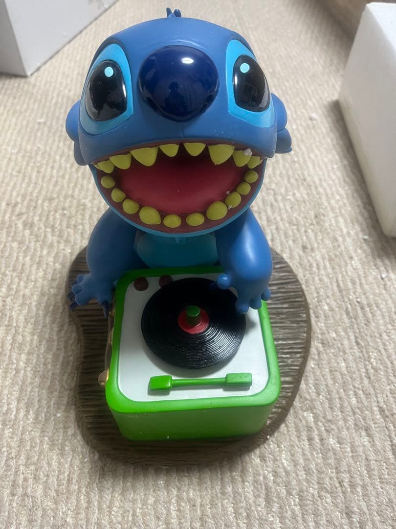 希少 リロアンドスティッチ オルゴール ビッグフィギュア