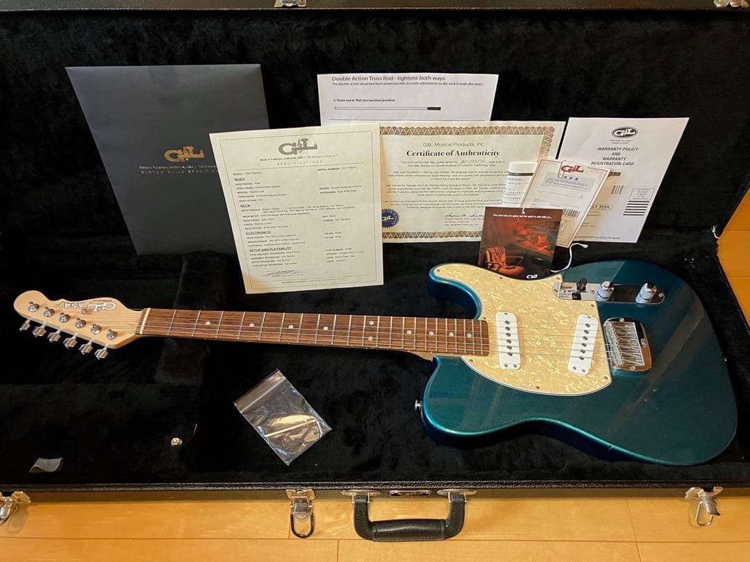 G&L ASAT Special - USA 正規認定書付