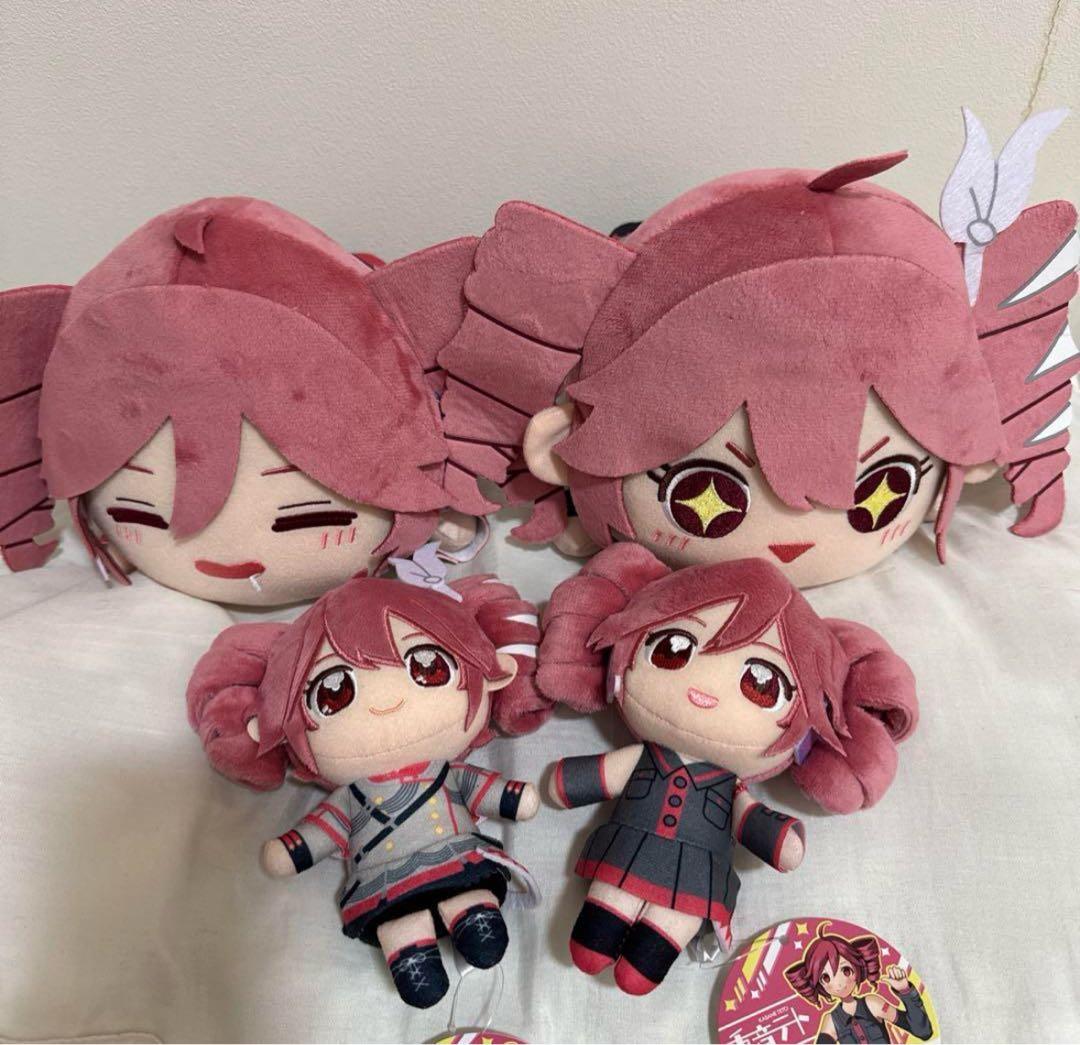 ⑤重音テト くてんこ BIGぬいぐるみ 寝そべり ぬいぷりけおすわり