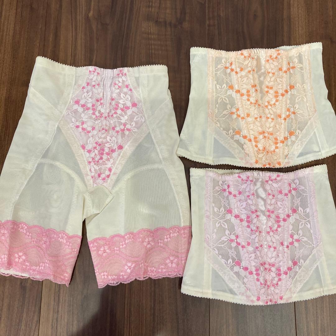 【アン・フルール】補正下着　3点セット　光電子　美品