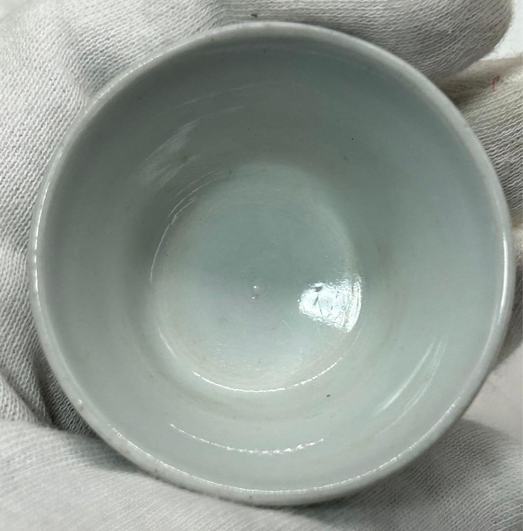 中国 清時代 染付&白磁 くいのみ2点 送料込み0929 - メルカリ