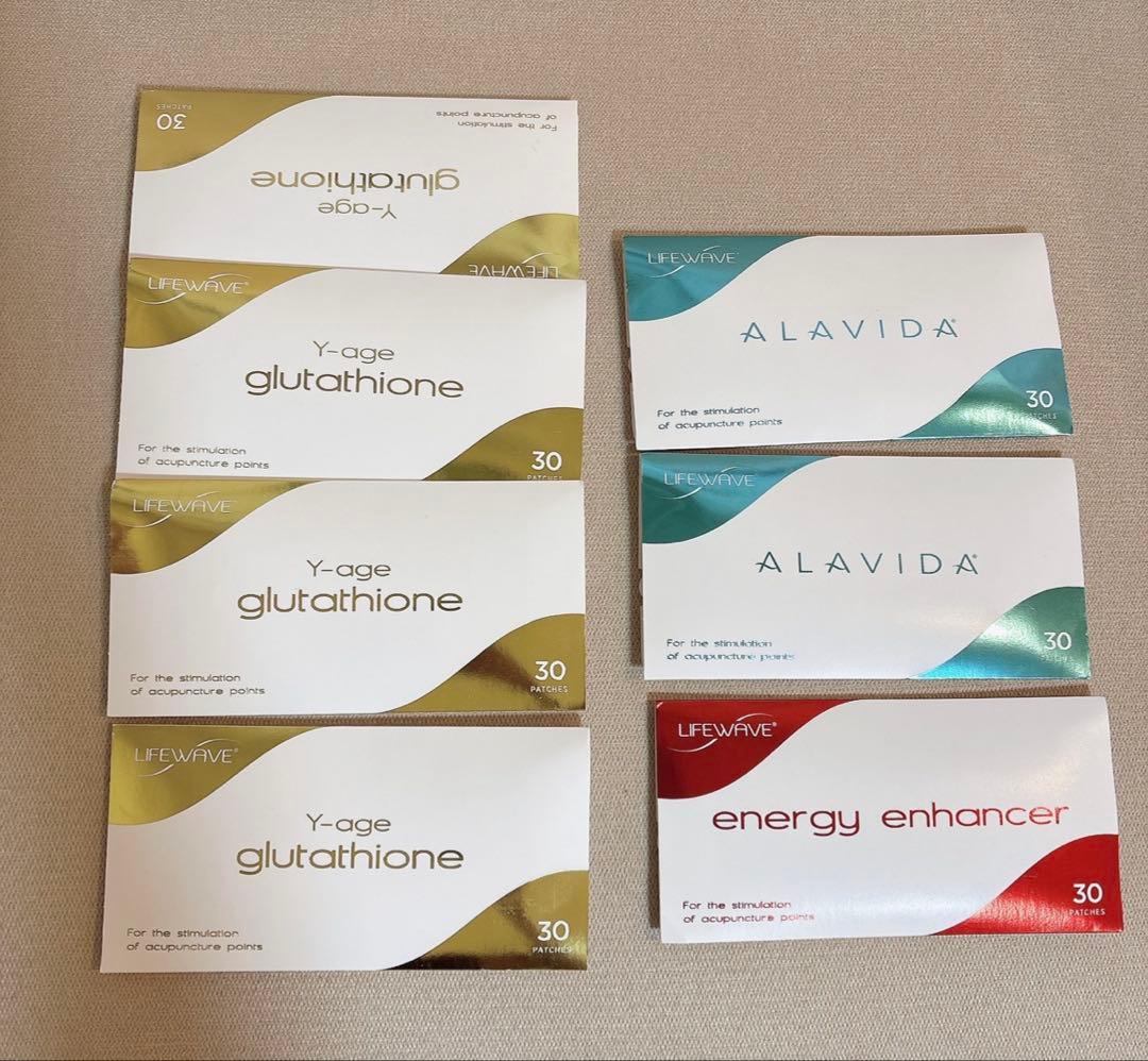 LIFEWAVE（ライフウェーブ）のパッチ7個セットです。