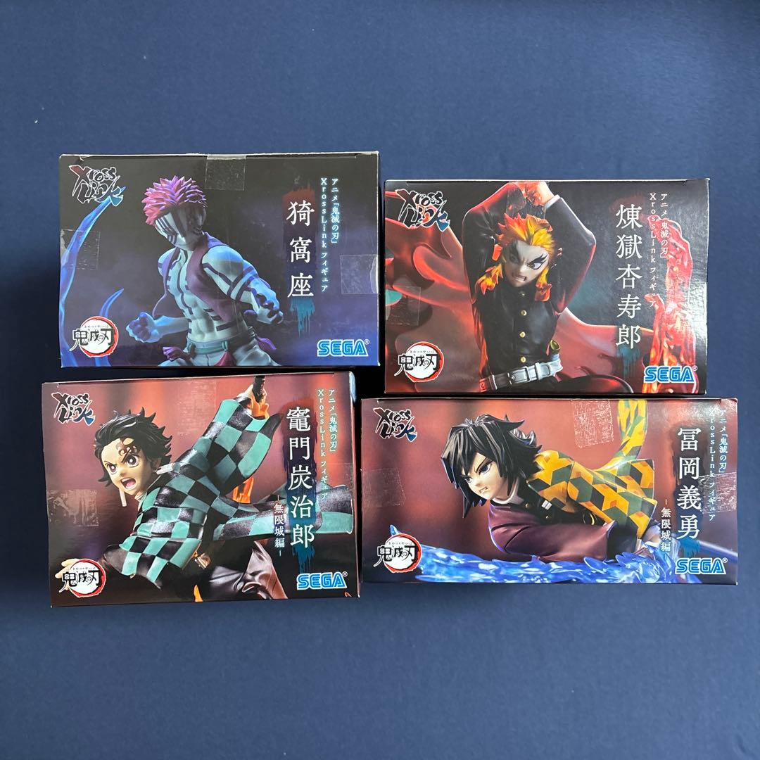 鬼滅の刃 XrossLink フィギュア 4種セット - メルカリ