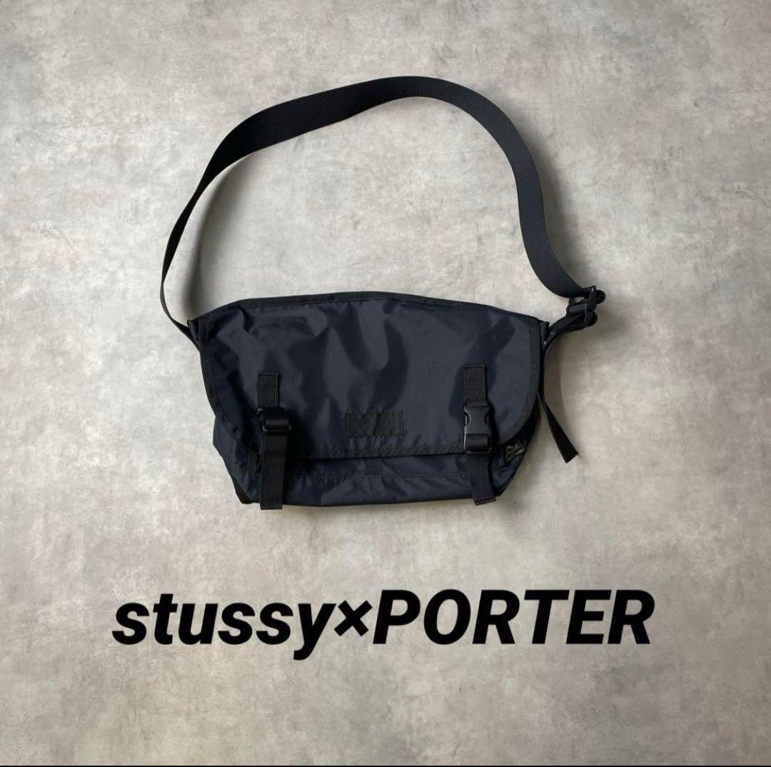 【レア】STUSSY×PORTER BAG メッセンジャーバッグ