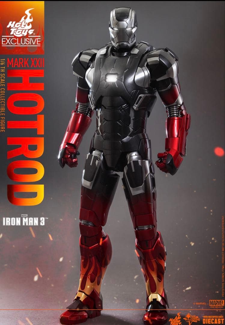 【新品未開封】ホットトイズ アイアンマン3 ホットロッド・マーク22