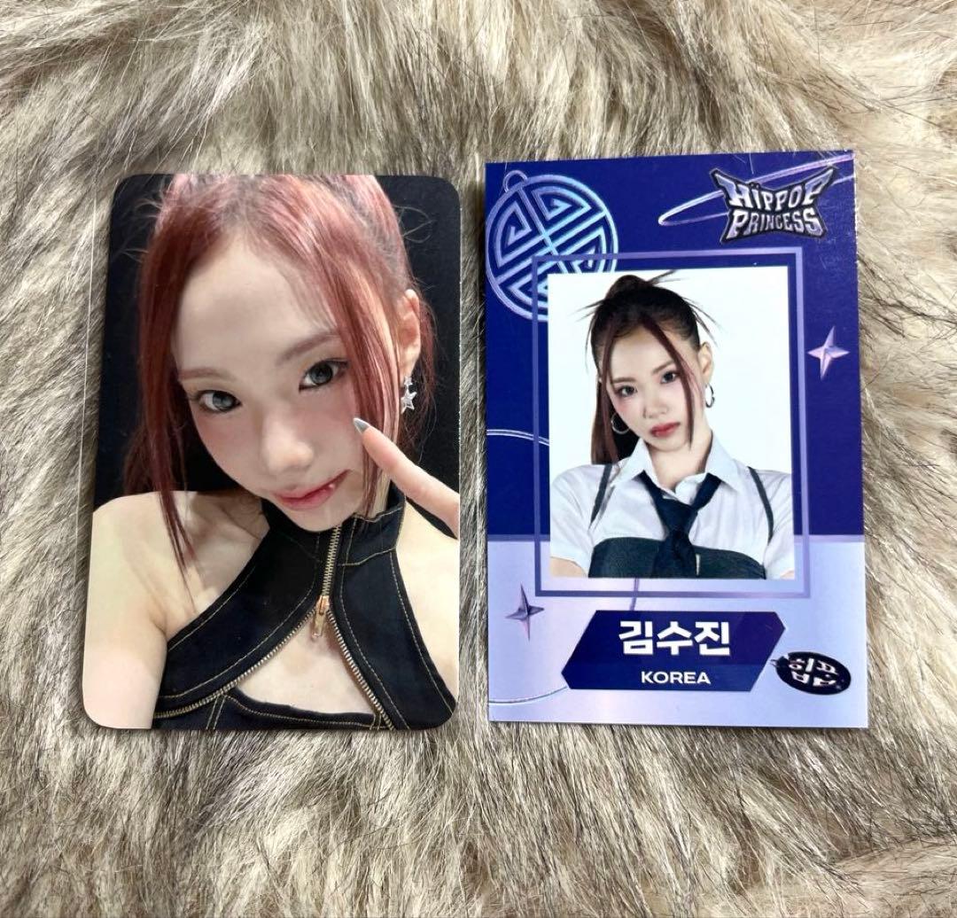 HIP POP Princess megsafe 特典トレカ スジン - メルカリ