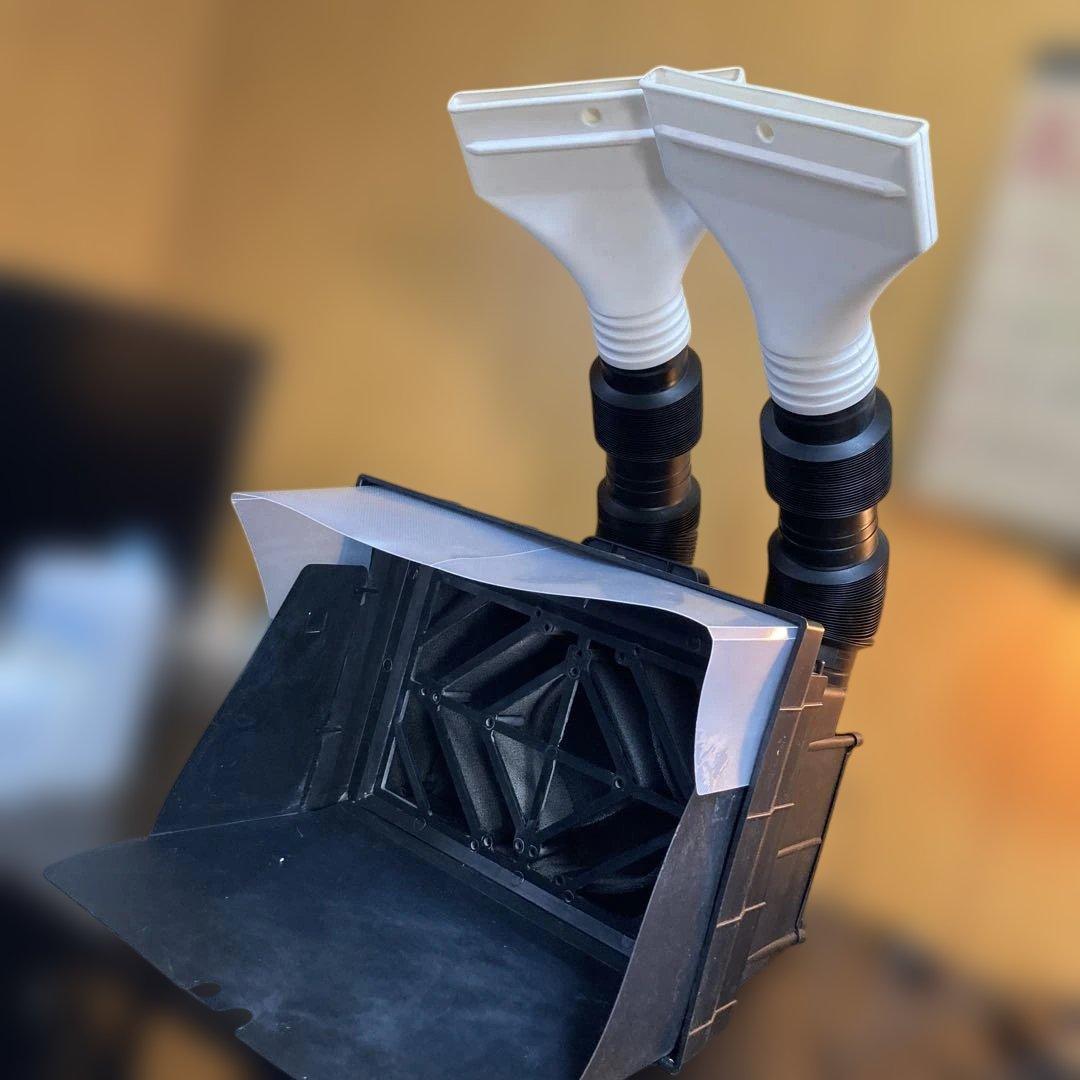 タミヤ スプレーワーク ペインティングブース II ツインファン　その他付属