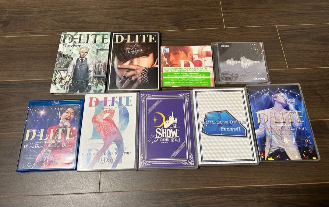 D-LITE CD、DVD、Blu-rayセット