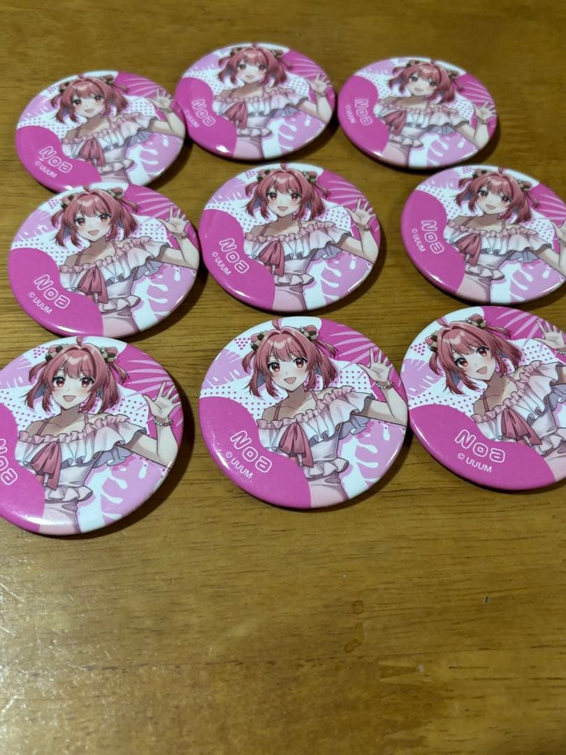 カラフルピーチ からぴち のあ 缶バッジ サマーランド サマラン - メルカリ