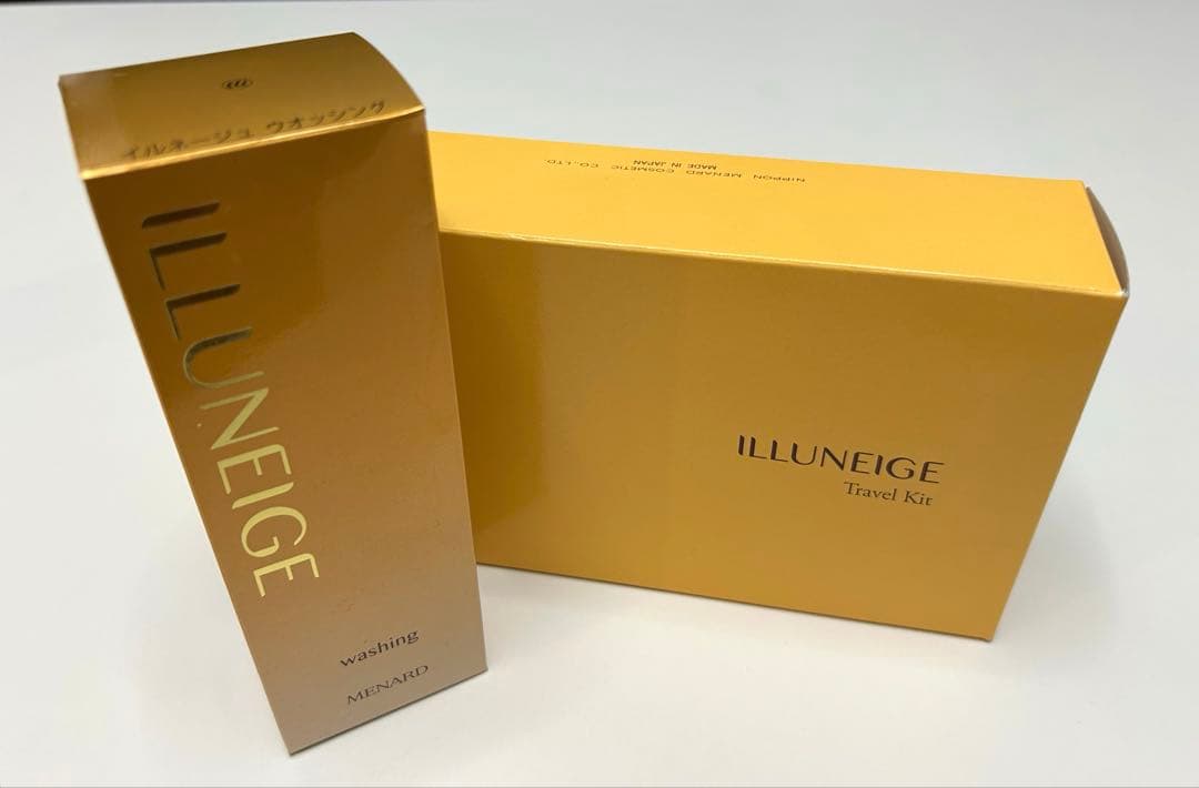 メナード イルネージュ ウォッシングC 130g＆イルネージュトラベルキット