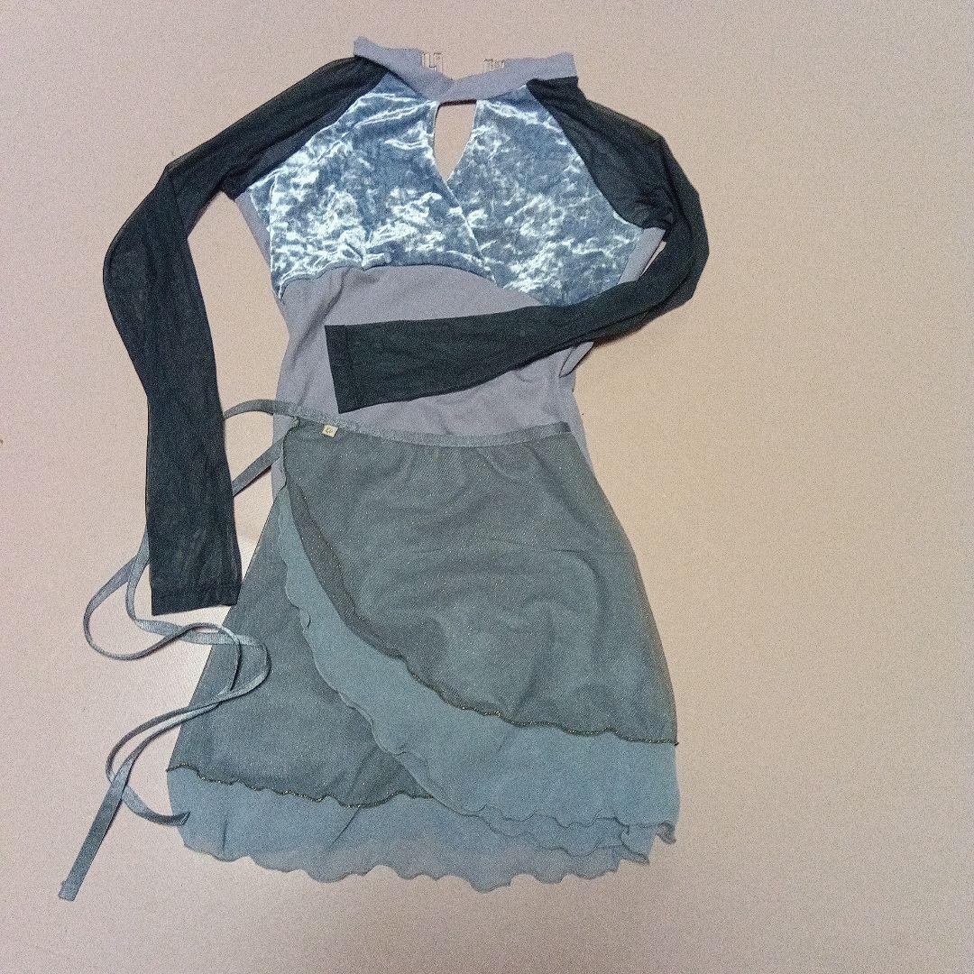 iiLaire レオタード　スカート レオタードスカート付 ジュニア・レディース・ライラック SIK1288