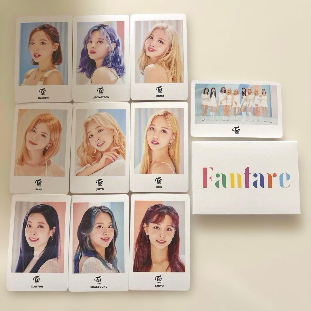 TWICE Fanfare フォトカードセット - メルカリ