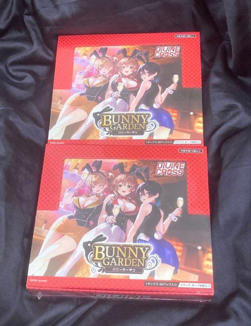 新品未開封 divine cross バニーガーデン BOX 2ボックス セット