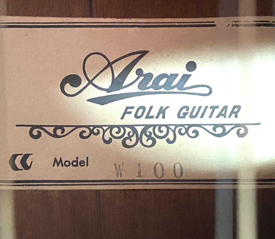 送料込み】Arai 12弦 アコースティック ギター W100 - メルカリ