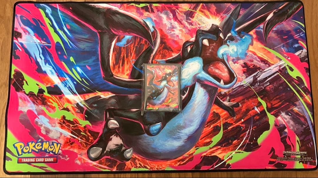 メガリザードンX プレイマット & スリーブ未開封UPC 2025 海外限定品