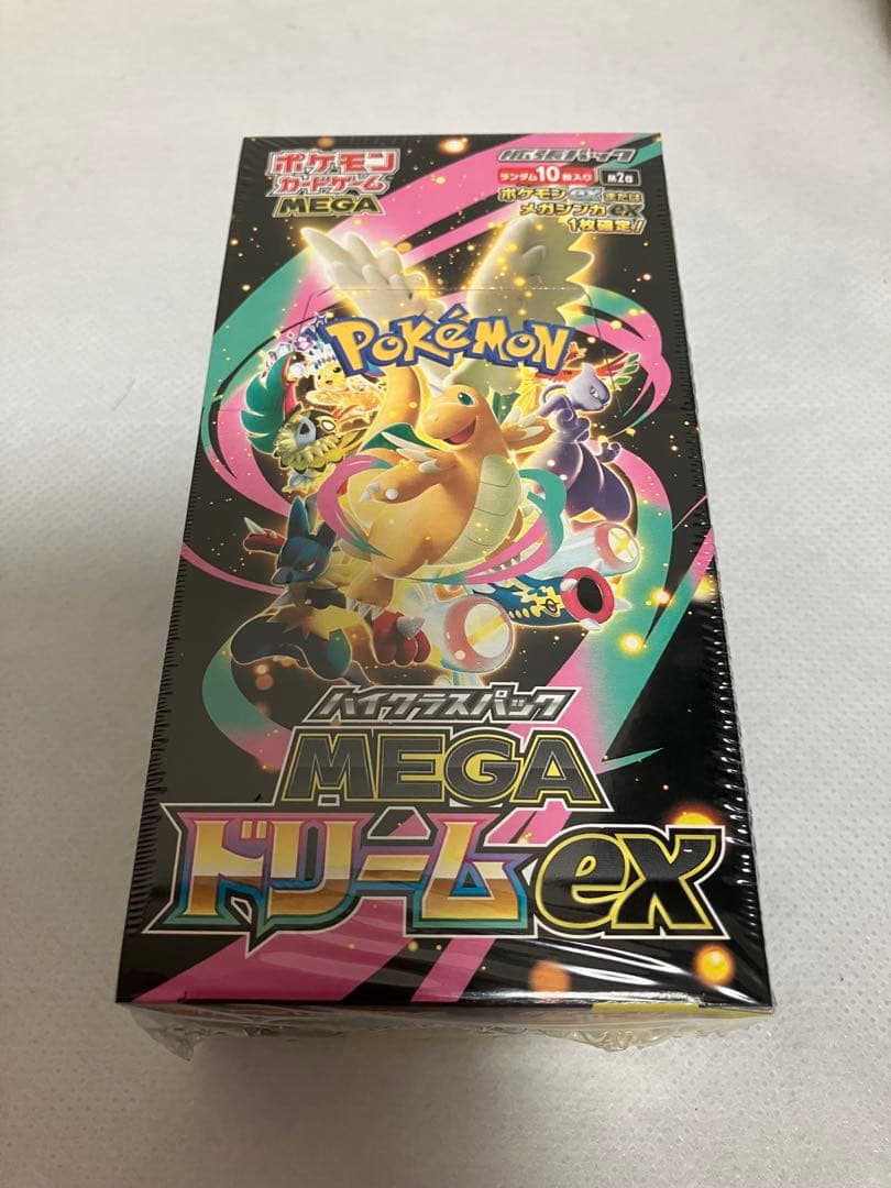 ポケモンカード MEGAドリームex BOX 新品未開封 シュリンク付き