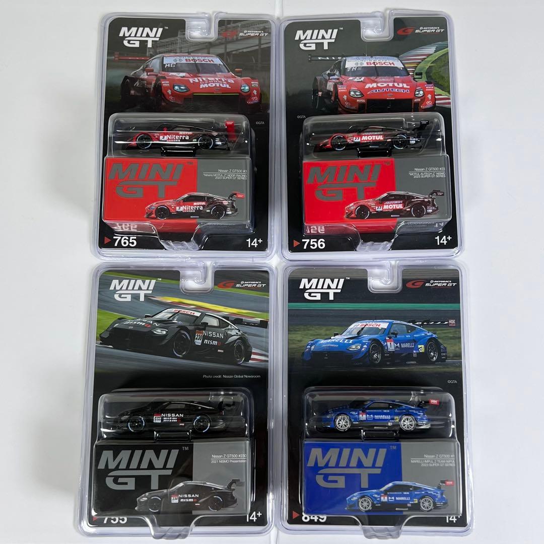 ミニカー MINI GT 1/64 Nissan Z GT500 SUPER GT