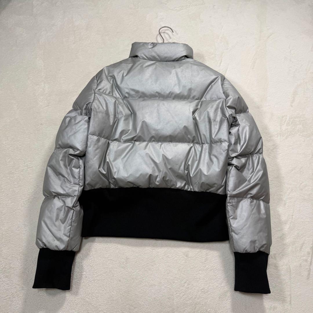 Y-3 × adidas クロップド シルバー ダウンジャケット archive - メルカリ
