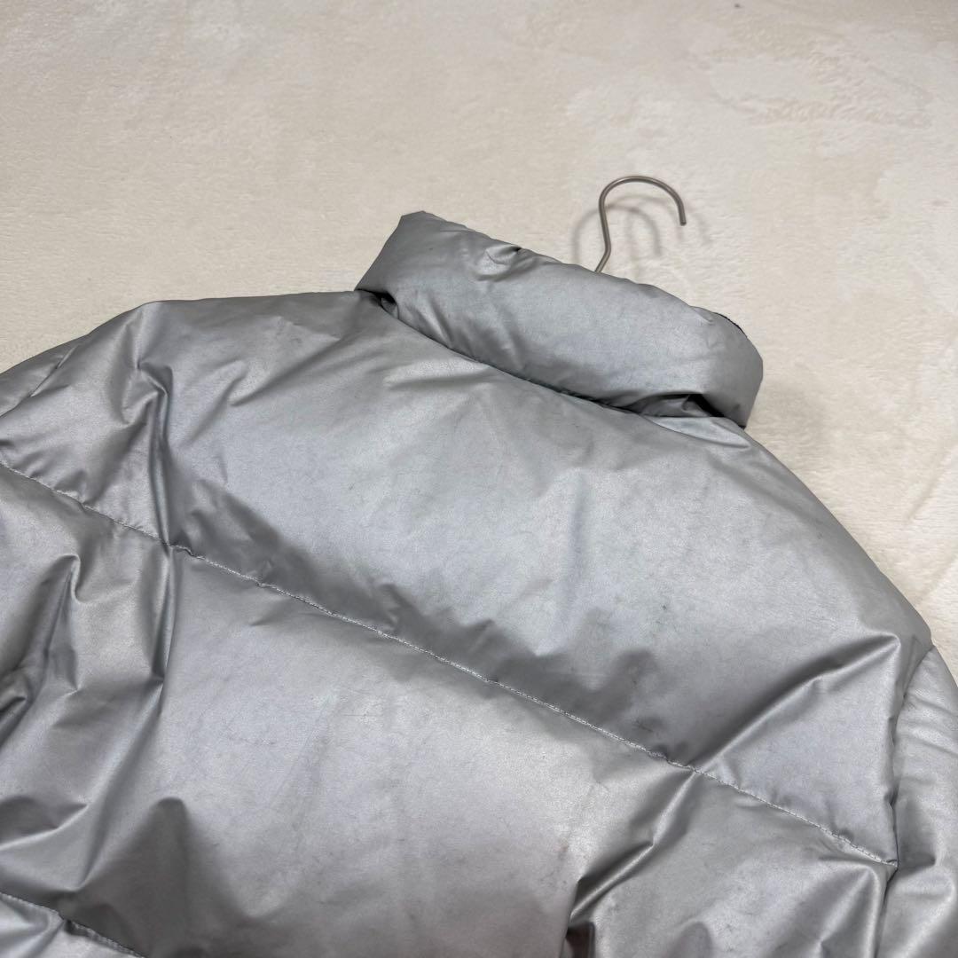 Y-3 × adidas クロップド シルバー ダウンジャケット archive - メルカリ