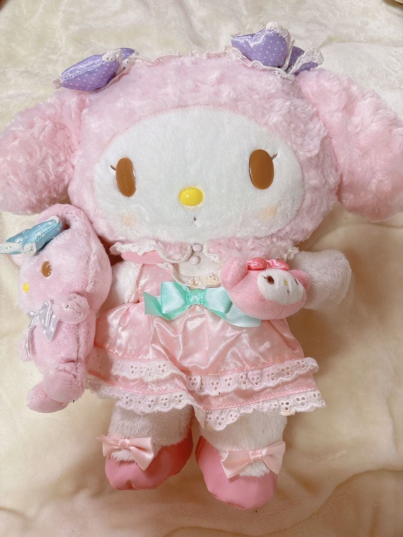 希少レア マイメロディおめかしシリーズぬいぐるみDX