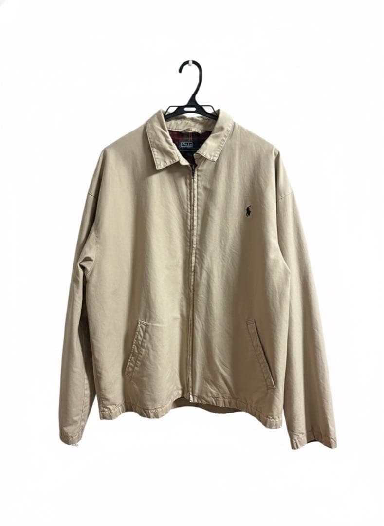 90s Polo RalphLauren スイングトップ L コットン　フェード