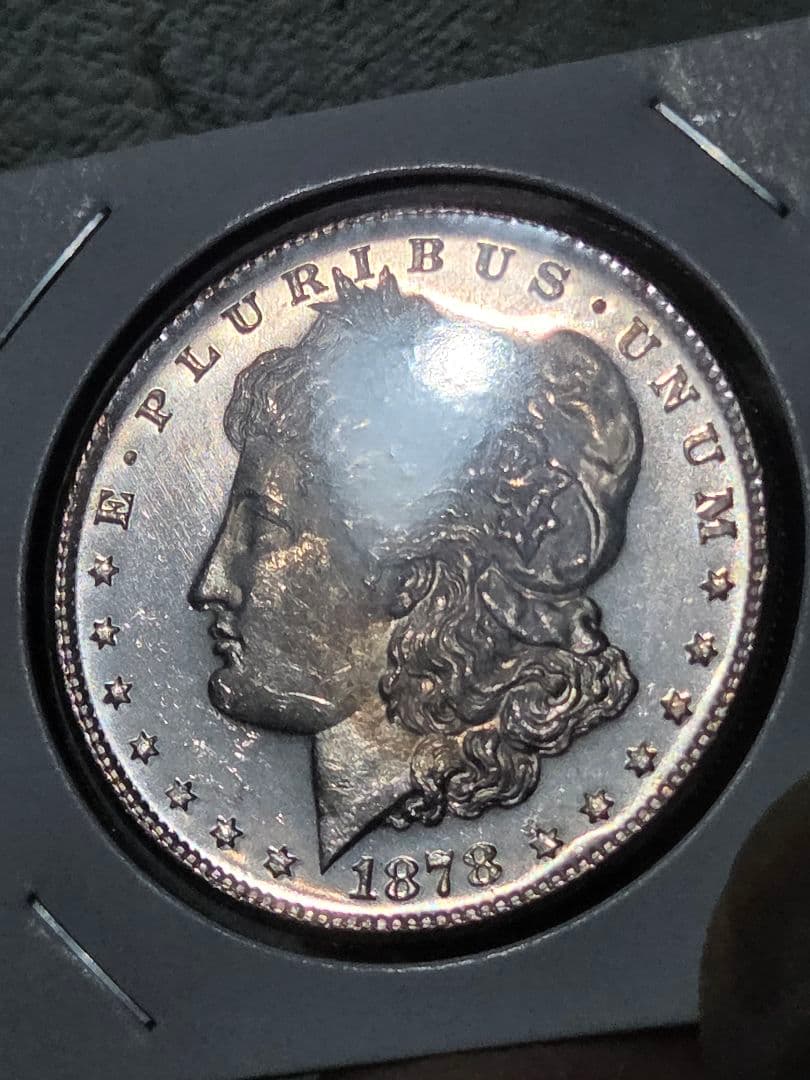 (プルーフライク)　アメリカ合衆国　モルガンダラー銀貨　1878 S (初年号)