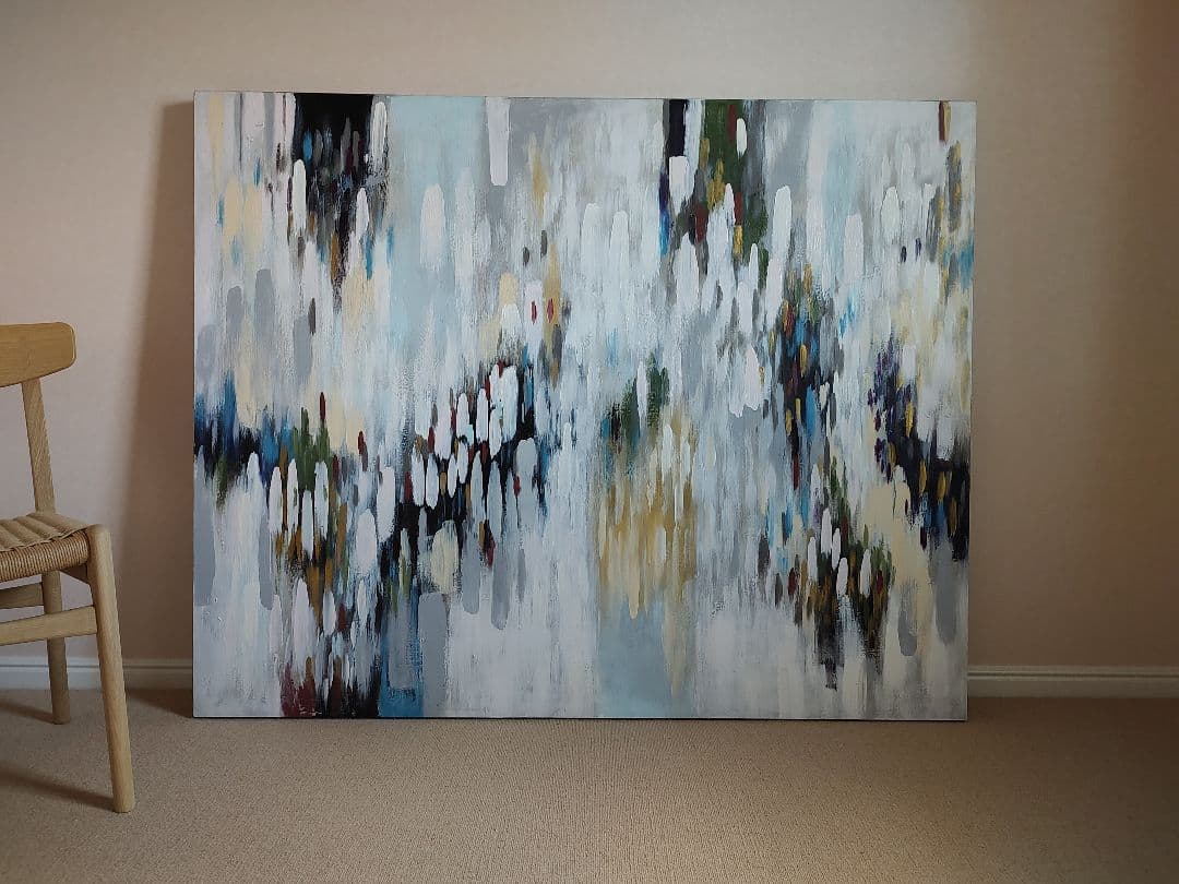 BoConcept ボーコンセプト　油絵　北欧　モダンアート